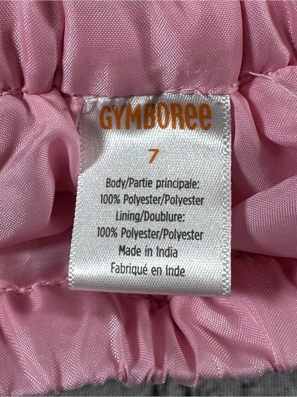 Gymboree Girls Ruffle Tutu Skirt Birthday Boutique Pink size 7